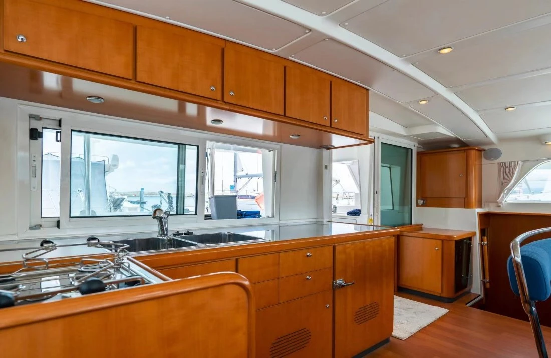 Lagoon 440 catamaran luxury sailing yacht