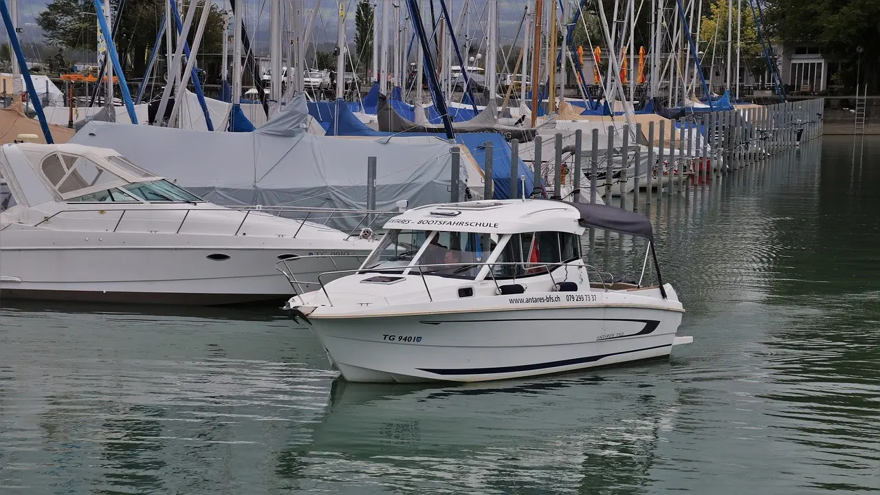 a small yacht