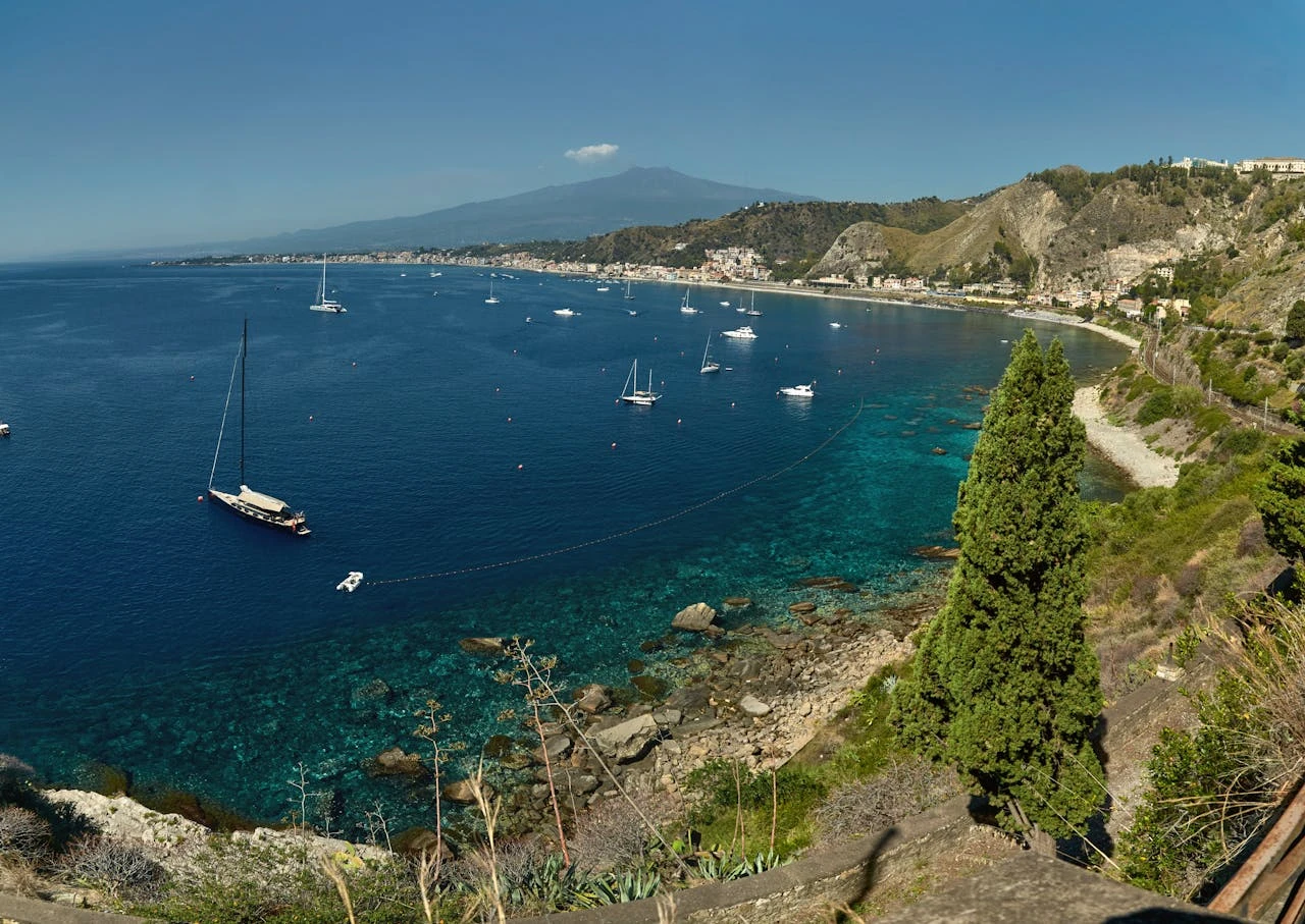 An article on the great sea docking a large number of