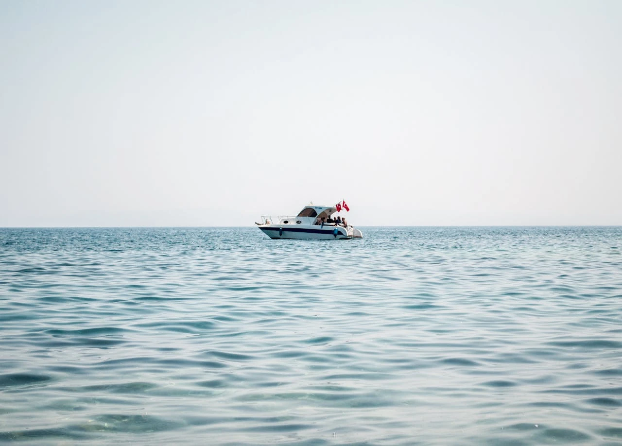 Yachts sail the seas