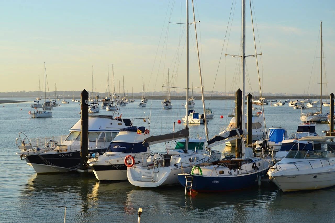 The boat is docked at the pier