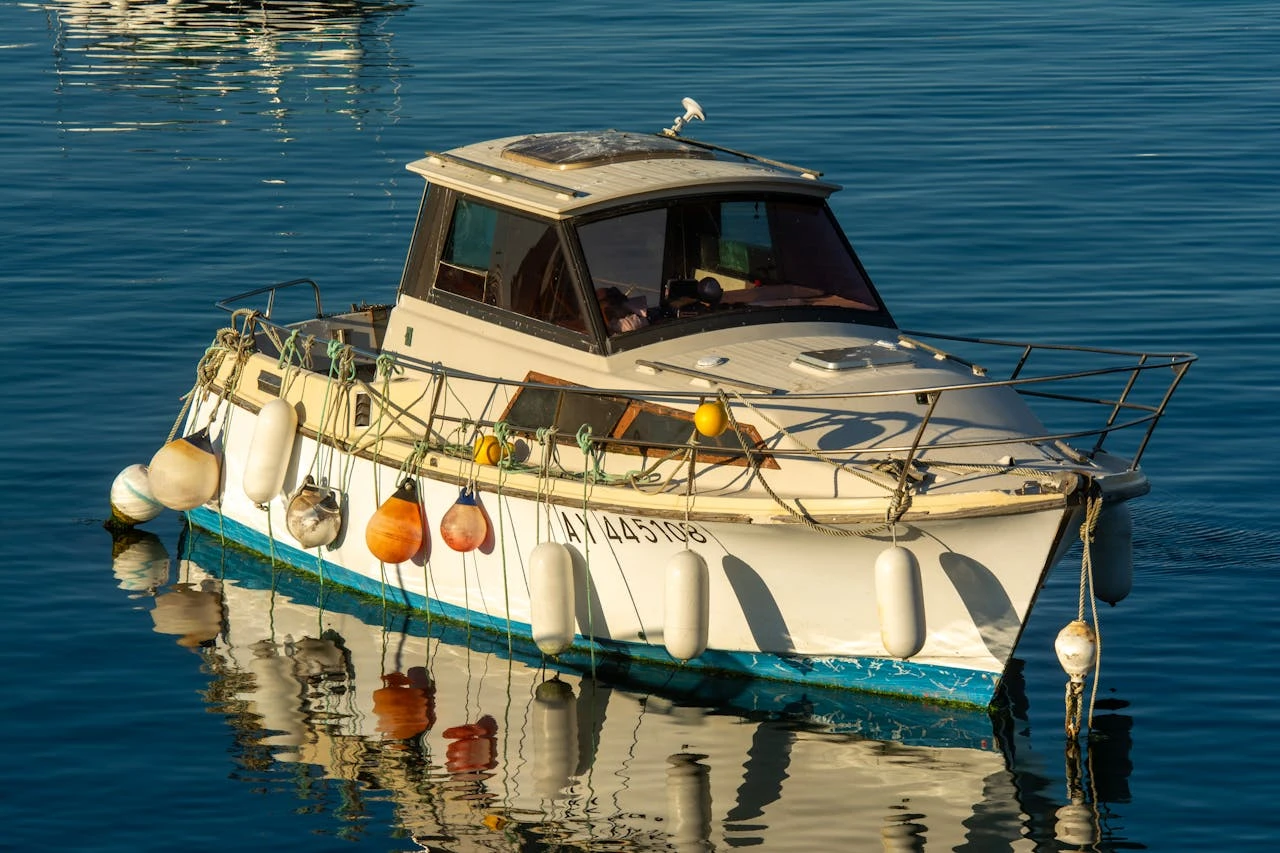 Yachts sail the seas