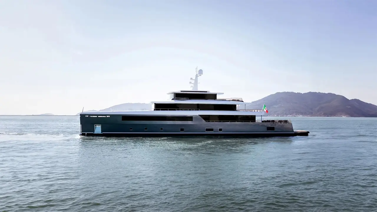 Yacht on the water