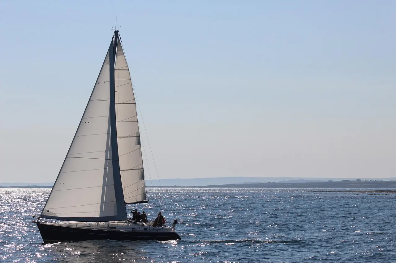 Sailboat on the water